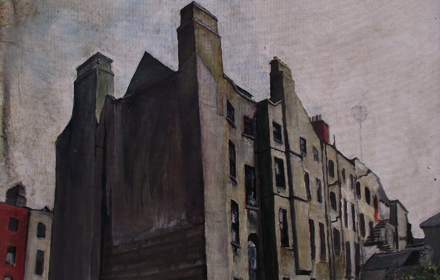 View from South Great George’s Street. Dublin.