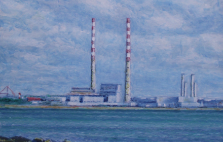 Poolbeg. Dublin Port. Dublin