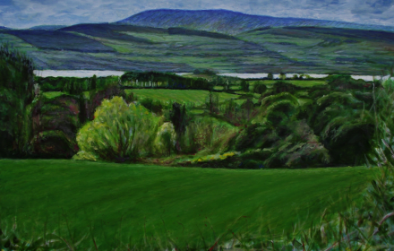 Moylusse, Sliabh Berna, view from Derrcon.